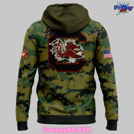 South Carolina Gamecocks United States Marine Corps 2024 Hoodie