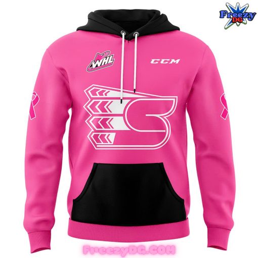 Spokane Chiefs Pink in the Rink Hoodie