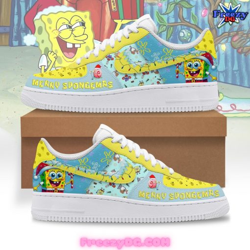 SpongeBob SquarePants Merry Christmas Nike Air Force 1