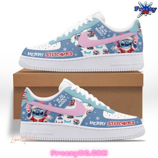 Stitch Merry Stitchmas Limited Edition Nike Air Force 1