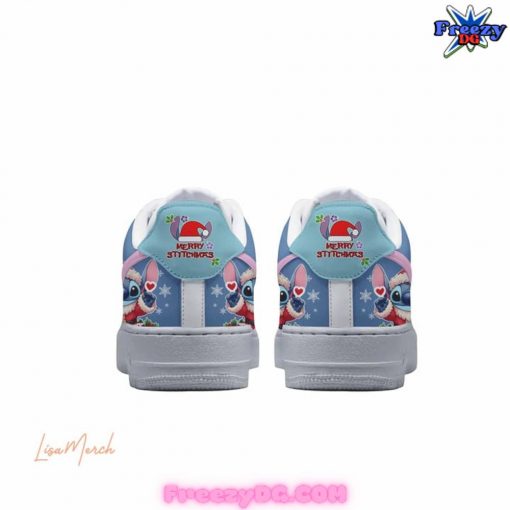 Stitch Merry Stitchmas Limited Edition Nike Air Force 1