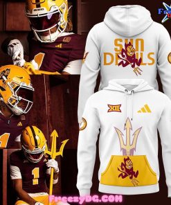 Arizona State Sun Devils Football 2024 Homecoming Special White Hoodie