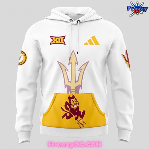 Arizona State Sun Devils Football 2024 Homecoming Special White Hoodie