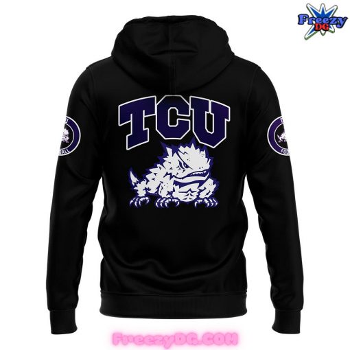 TCU Horned Frogs Football Brand New 2024 Black Hoodie