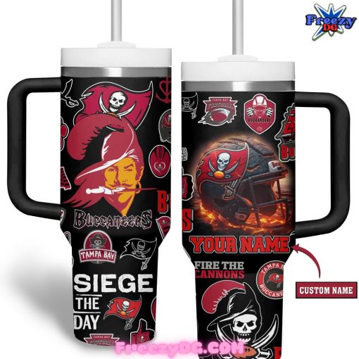 Tampa Bay Buccaneers Custom Stanley Tumbler Cup