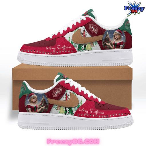 Taylor Swift Merry Christmas Special Edition Air Force 1