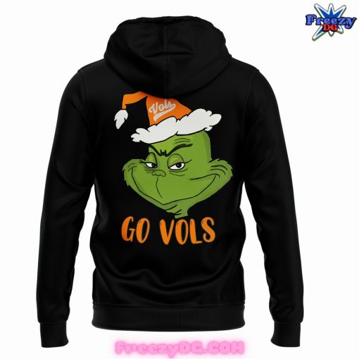 Tennessee Vols Go Vols Christmas Black Hoodie