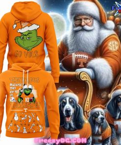 Tennessee Vols Go Vols Christmas Orange Hoodie