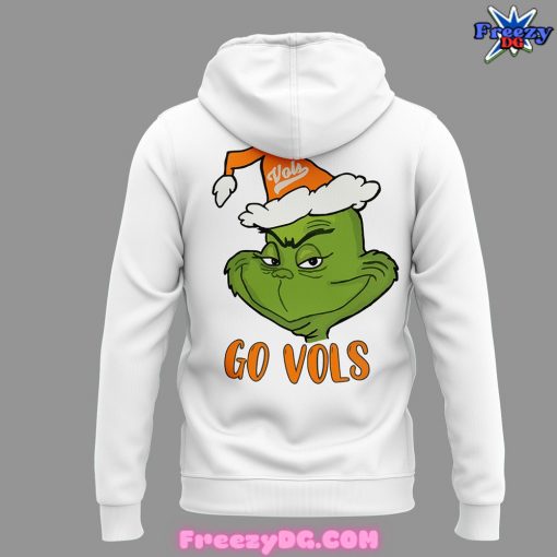 Tennessee Vols Go Vols Christmas White Hoodie