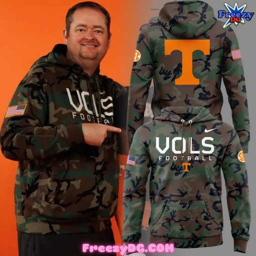 Tennessee Vols Military Appreciation Camo Hoodie