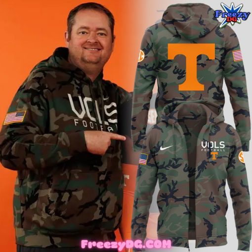 Tennessee Vols Military Appreciation Zip Hoodie