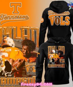 Tennessee Volunteers Dylan Sampson for Heisman Special Black Hoodie