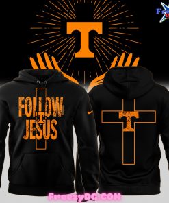 Tennessee Volunteers Follow Jesus Black Hoodie