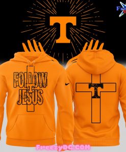 Tennessee Volunteers Follow Jesus Orange Hoodie