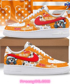 Tennessee Volunteers Merry Christmas Limited Edition Nike Air Force 1