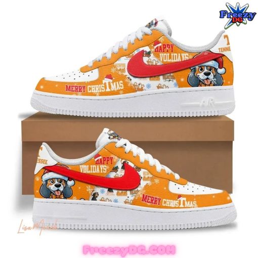 Tennessee Volunteers Merry Christmas Limited Edition Nike Air Force 1