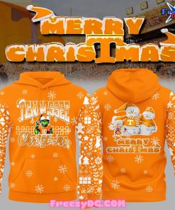 Tennessee Volunteers Merry Christmas Orange Hoodie