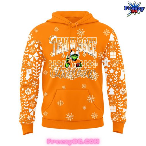 Tennessee Volunteers Merry Christmas Orange Hoodie