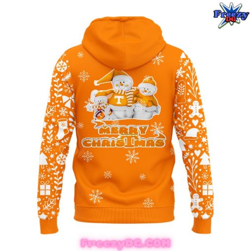 Tennessee Volunteers Merry Christmas Orange Hoodie