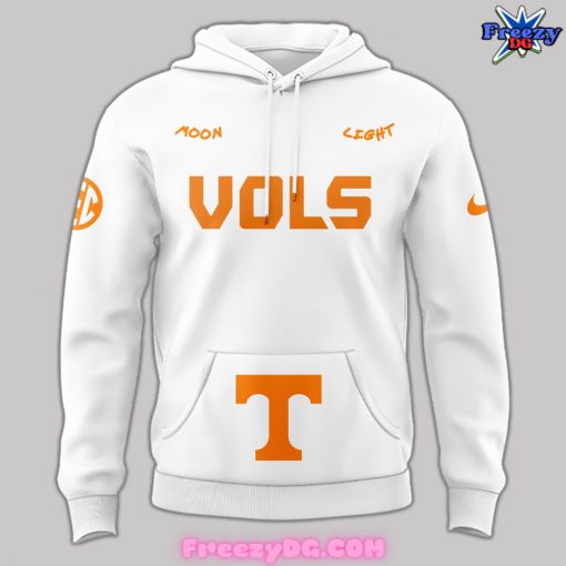 Tennessee Volunteers Moon Light Special White Hoodie