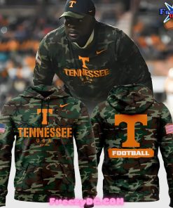 Tennessee Volunteers Salute to Service 2024 Camo Hoodie