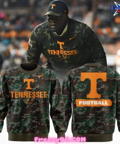 Tennessee Volunteers Salute to Service 2024 Camo Sweatshirt