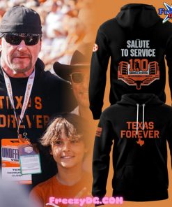 Texas Forever Salute to Service 100th Anniversary Special Hoodie