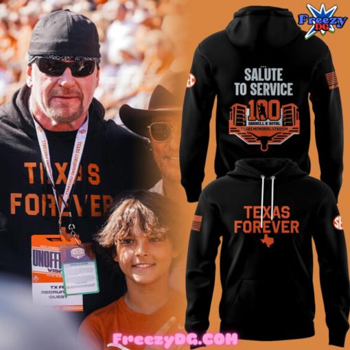 Texas Forever Salute to Service 100th Anniversary Special Hoodie