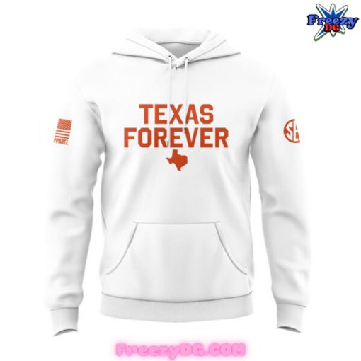 Texas Forever Salute to Service 100th Anniversary Special White Hoodie