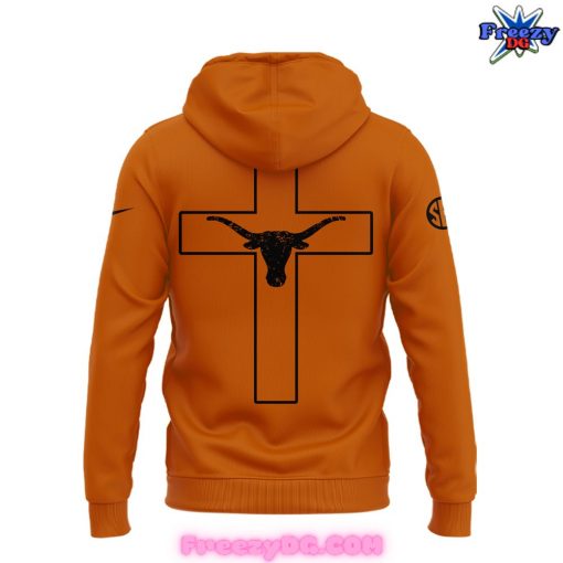 Texas Longhorns Follow Jesus 2024 Orange Hoodie