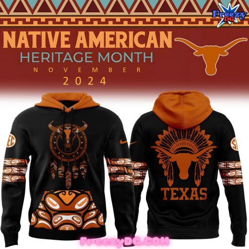 Texas Longhorns Native American Heritage Month 2024 Hoodie