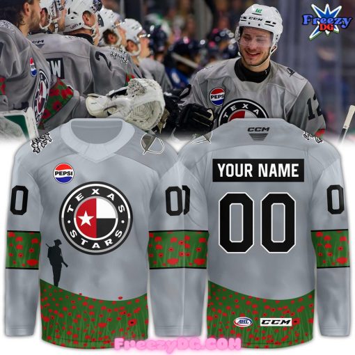 Texas Stars Military Appreciation Special Hockey Jersey