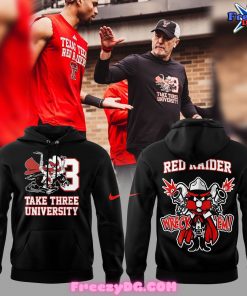 Texas Tech Red Raiders Take Three University Hoodie