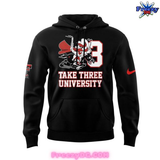 Texas Tech Red Raiders Take Three University Hoodie