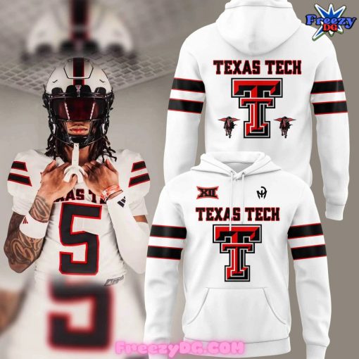 Texas Tech Red Raiders Uniform So Clean White Hoodie