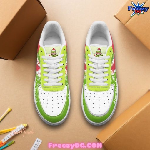 The Grinch Christmas Holiday Nike Air Force 1