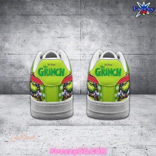 The Grinch Christmas Holiday Nike Air Force 1