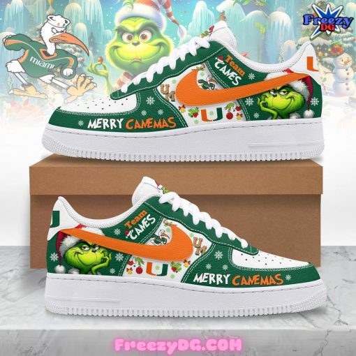 The Grinch x Miami Hurricanes Limited Nike Air Force 1