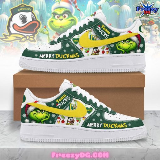 The Grinch x Oregon Ducks Limited Edition Nike Air Force 1