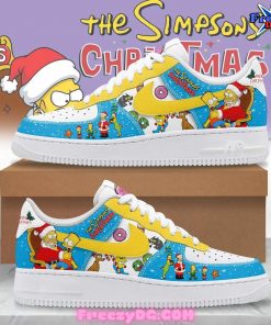 The Simpsons Christmas Limited Edition Nike Air Force 1