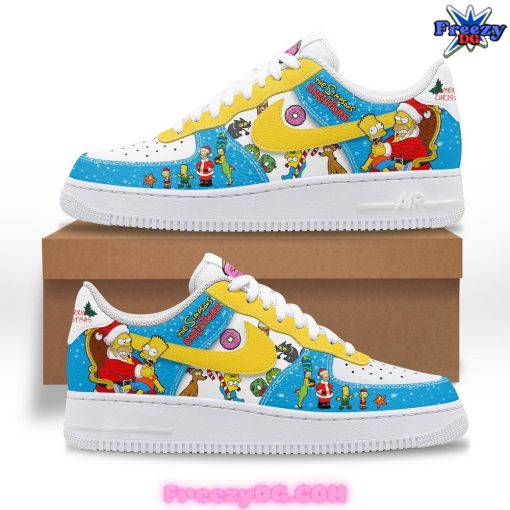 The Simpsons Christmas Limited Edition Nike Air Force 1