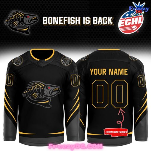 Toledo Walleye Bonefish is Back Special Hockey Jersey