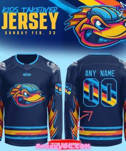 Toledo Walleye Kids Takeover 2024 Hockey Jersey