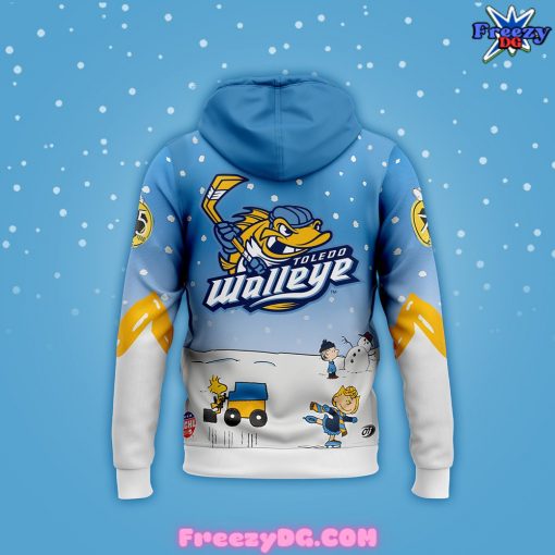 Toledo Walleye Peanuts Night Hoodie