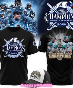 Toronto Argonauts Grey Cup Champions 2024 Black T-Shirt