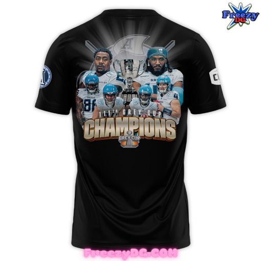 Toronto Argonauts Grey Cup Champions 2024 Black T-Shirt