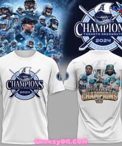 Toronto Argonauts Grey Cup Champions 2024 White T-Shirt