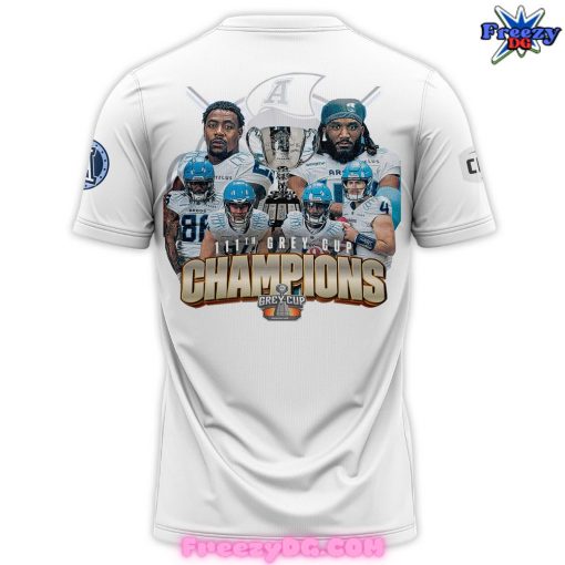 Toronto Argonauts Grey Cup Champions 2024 White T-Shirt