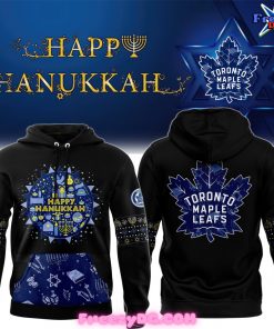 Toronto Maple Leafs Happy Hanukkah Holiday 2024 Hoodie