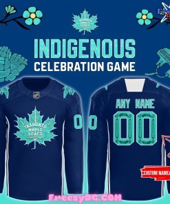 Toronto Maple Leafs Indigenous Celebration Game Hockey Jersey